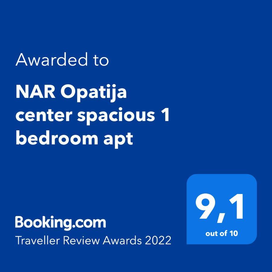 "Nar" Opatija Center Spacious 1 Bedroom Apt Dış mekan fotoğraf
